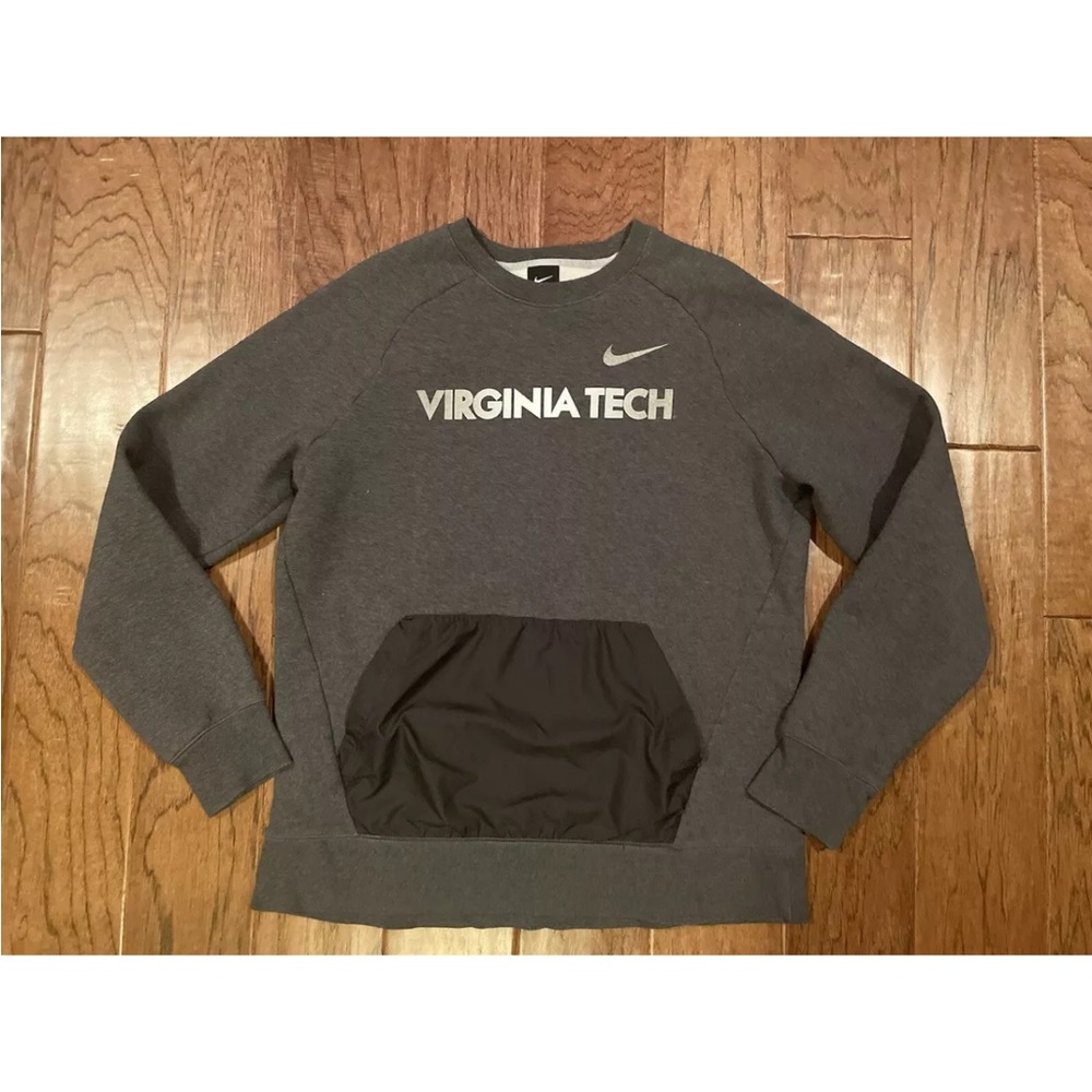 NIKE Virginia Tech Crewneck Sweatshirt size Large